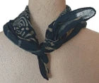 Organic Cotton Indian Mud Print Bandana Scarf