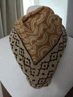 Organic Cotton Indian Hand Print Bandana Scarf