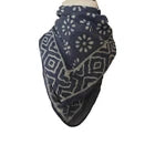 Organic Cotton Indian Mud Print Bandana Scarf