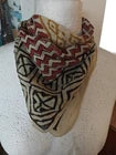 Organic Cotton Indian Hand Block Print Bandana Scarf
