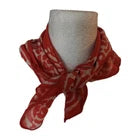 Organic Cotton Indian Mud Print Bandana Scarf