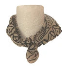 Organic Cotton Indian Hand Print Bandana Scarf