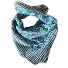 Organic Cotton  Indian Hand Print Bandana Scarf