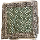 Organic Cotton  Indian Hand Block Print Bandana Scarf