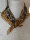 Organic Cotton  Indian Hand Block Print Bandana Scarf