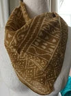 Organic Cotton  Indian Hand Print Bandana Scarf
