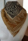Organic Cotton  Indian Hand Block Print Bandana Scarf