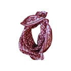 Organic Cotton  Indian Mud Print Bandana Scarf
