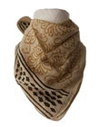 Organic Cotton  Indian Hand Block Print Bandana Scarf