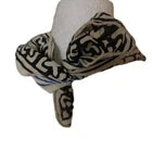 Organic Cotton  Indian Hand Block Print Bandana Scarf