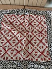 Organic Cotton  Indian Hand Print Bandana Scarf