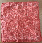 Organic Cotton  Indian Hand Print Bandana Scarf