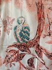 Hand Block Print Indian Cotton Oversize Scarf, Sarong, Throw,  Cover, FLAWED
