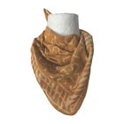 Organic Cotton  Indian Hand Mud Print Bandana Scarf