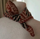 Organic Cotton  Indian Hand Print Bandana Scarf