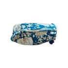 Genuine Quilted Cotton Indian Block Print Wash Bag, Makeup Bag