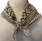 Organic Cotton  Indian Hand Print Bandana Scarf
