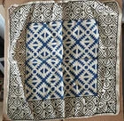 Organic Cotton  Indian Hand Print Bandana Scarf