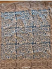 Indian Hand Block Print Large Bandana Scarf