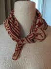 Organic Cotton  Indian Hand Block  Print Bandana Scarf
