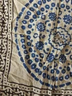 Organic Cotton  Indian Hand Print Bandana Scarf