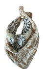 Organic Cotton  Indian Hand Block Print Bandana Scarf