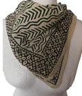 Organic Cotton  Indian Hand Print Bandana Scarf