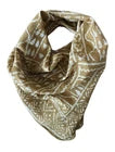 Organic Cotton  Indian Hand Print Bandana Scarf