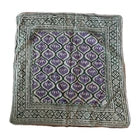 Organic Cotton  Indian Hand Block Print Bandana Scarf