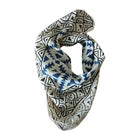 Organic Cotton  Indian Hand Print Bandana Scarf