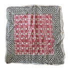 Organic Cotton  Indian Hand Block Print Bandana Scarf