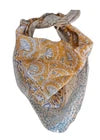 Organic Cotton  Indian Hand Print Bandana Scarf