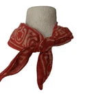 Organic Cotton  Indian Hand Print Bandana Scarf