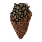 Small Organic Cotton  Indian Hand Block Print Bandana