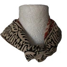 Organic Cotton  Indian Hand Block Print Bandana Scarf