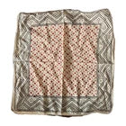 Organic Cotton  Indian Hand Print Bandana Scarf