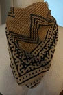 Organic Cotton  Indian Hand Print Bandana Scarf