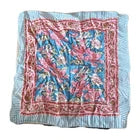 Organic Cotton  Indian Hand Print Bandana Scarf