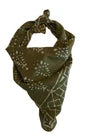 Organic Cotton  Indian Hand Print Bandana Scarf