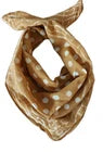 Organic Cotton  Indian Hand Print Bandana Scarf