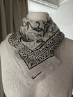 Cotton  Indian Hand Block Print Bandana Scarf