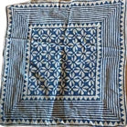 Organic Cotton  Indian Hand Print Bandana Scarf
