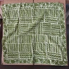Organic Cotton  Indian Hand Print Bandana Scarf