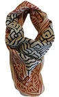 Organic Cotton  Indian Hand Print Bandana Scarf
