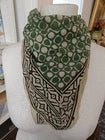 Organic Cotton  Indian Hand Block Print Bandana Scarf