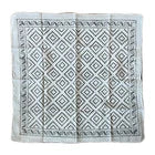 Indian Hand Block Print Cotton Bandana Scarf