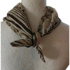 Organic Cotton  Indian Hand Block Print Bandana Scarf