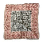 Organic Cotton  Indian Hand Print Bandana Scarf