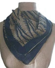Organic Cotton  Indian Hand Block Print Bandana Scarf