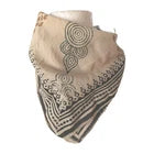 Organic Cotton  Indian Hand Print Bandana Scarf